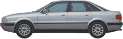 Audi 80 B4 (8C, B4) 1.6 E