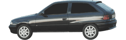Opel Astra F CC (T92) 1.7 D