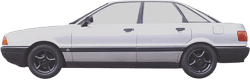 Audi 80 (89, 89q, 8A, B3) 1.6
