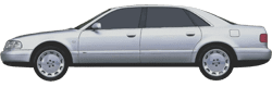 Audi A8 (D2, 4D) 2.5 TDI Quattro