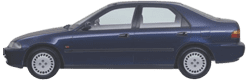 Honda Civic V Stufenheck (EG, EH) 1.5i