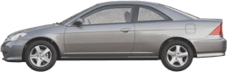 Honda Civic VII Coupe (EM) 1.7i