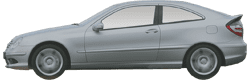 Mercedes-Benz C-Klasse Sportcoupe (CL203) C 180 Kompressor