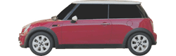 Türgriff Außen Rechts Mini Mini One/Cooper (R50) Hatchback 1.6 16V Cooper  (W10-B16A) 2002 (V24769) gebraucht
