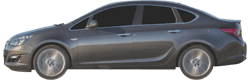 Opel Astra J Stufenheck 1.4