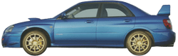Subaru Impreza Stufenheck (GD-GG)