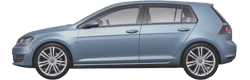 VW Golf VII (AU, 5G) 1.5 TSI CNG